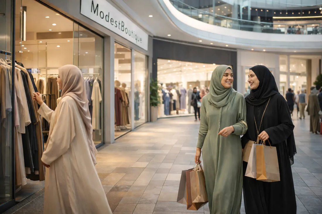 modest shopping