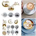 Eid Mubarak Festival Ramadan Cake Decoration Spray Flower Mould