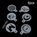 Eid Mubarak Festival Ramadan Cake Decoration Spray Flower Mould