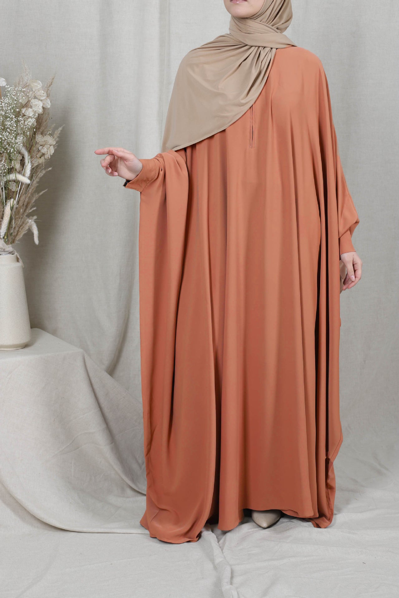 Batwing Ademende Jilbaya – Elegante en Comfortabele Abaya