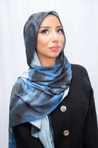 Aquarel print hijab - Print hoofddoek | byOumich