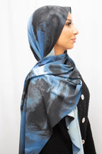 Aquarel print hijab - Print hoofddoek | byOumich