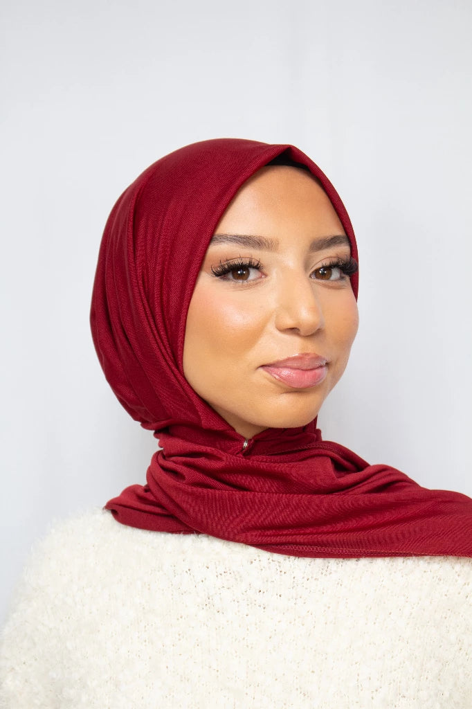 Instant Hijab met Knopen - Eenvoudig te Dragen