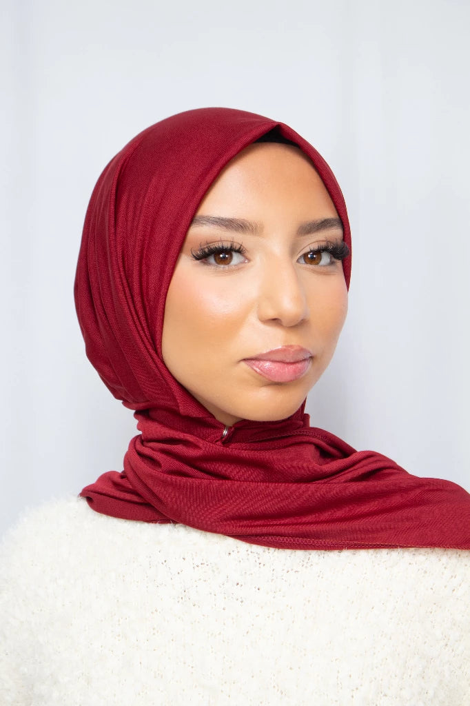 Instant Hijab met Knopen - Eenvoudig te Dragen