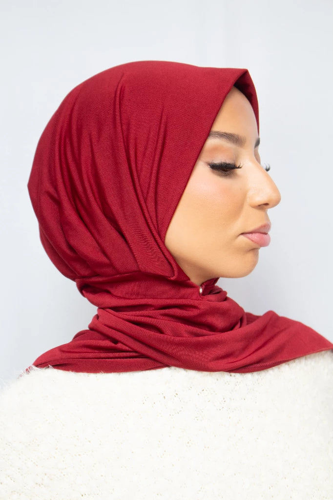 Instant Hijab met Knopen - Eenvoudig te Dragen