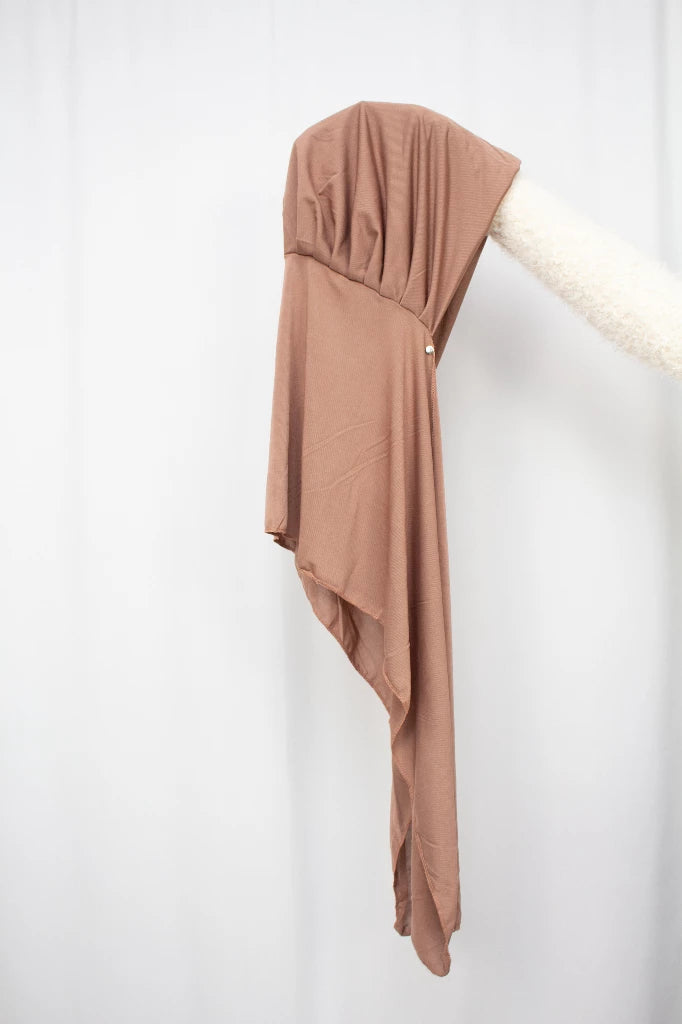 Instant Hijab met Knopen - Eenvoudig te Dragen