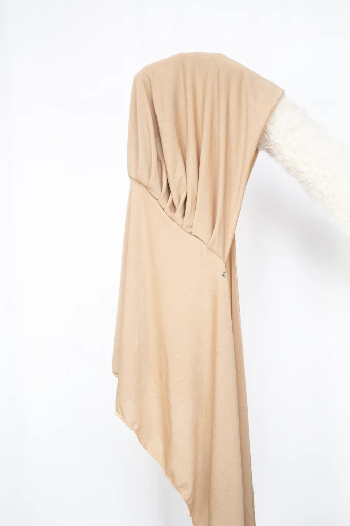 Instant Hijab met Knopen - Eenvoudig te Dragen