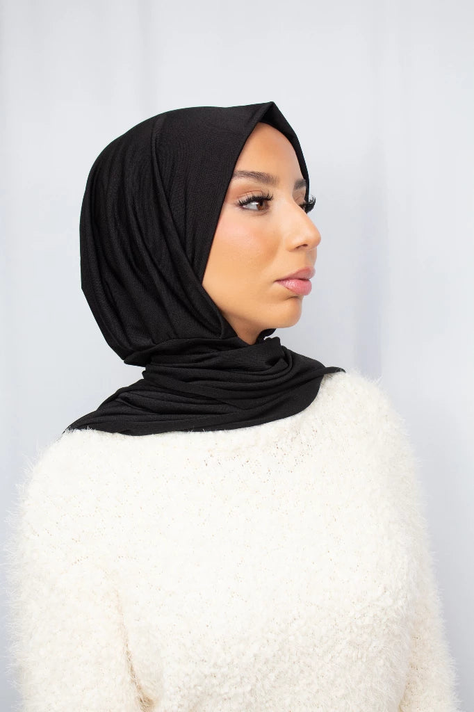 Instant Hijab met Knopen - Eenvoudig te Dragen