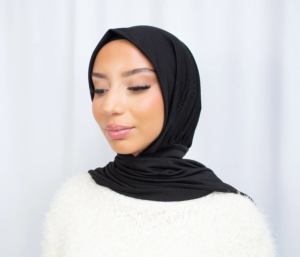 Instant Hijab met Knopen - Eenvoudig te Dragen