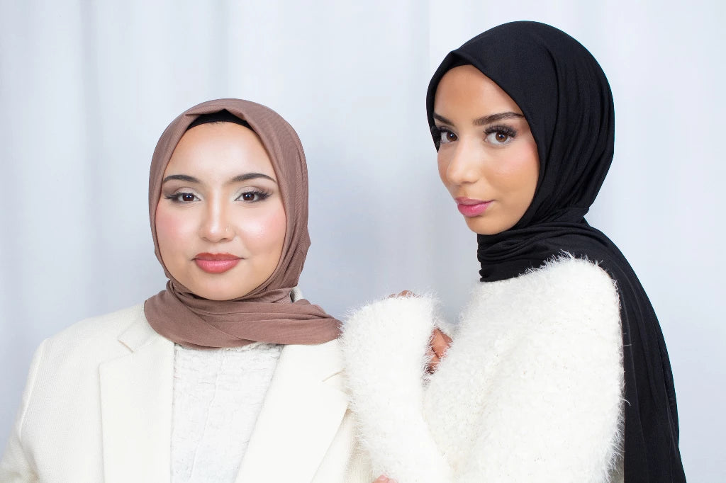 Instant Hijab met Knopen - Eenvoudig te Dragen