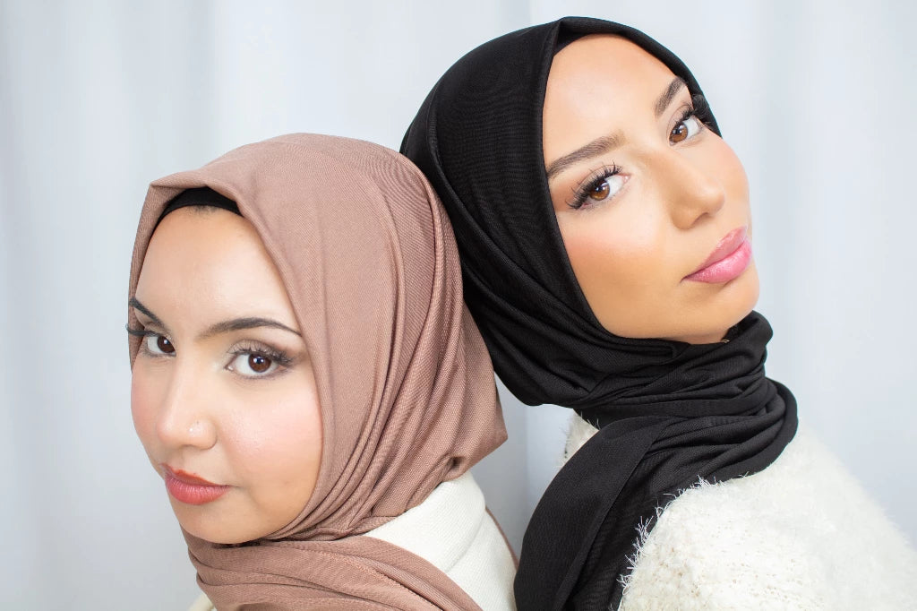 Instant Hijab met Knopen - Eenvoudig te Dragen