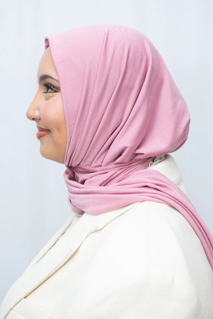 Instant Hijab met Knopen - Eenvoudig te Dragen