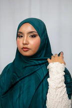 Aquarel print hijab - Print hoofddoek | byOumich