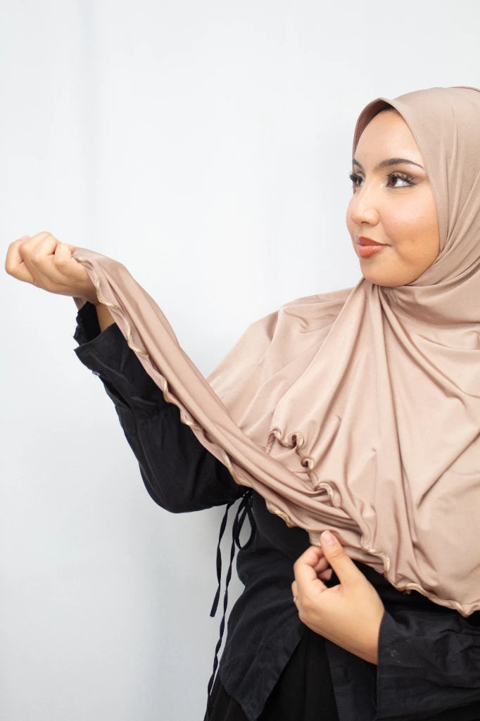 Luxe jersey hijab - Jersey hoofddoek