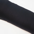 Satin Plissé Hijab in Charcoal Black - byOumich