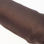 Satin Plissé Hijab in Chocolate Brown - byOumich