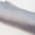 Satin Plissé Hijab in Cool Silver - byOumich