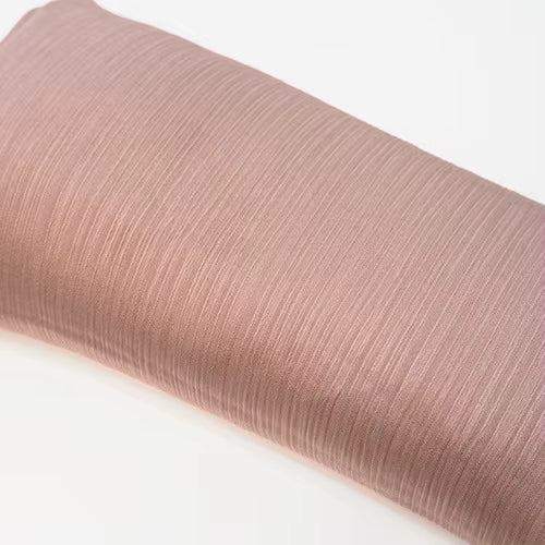 Satin Plissé Hijab in Rose Taupe - byOumich