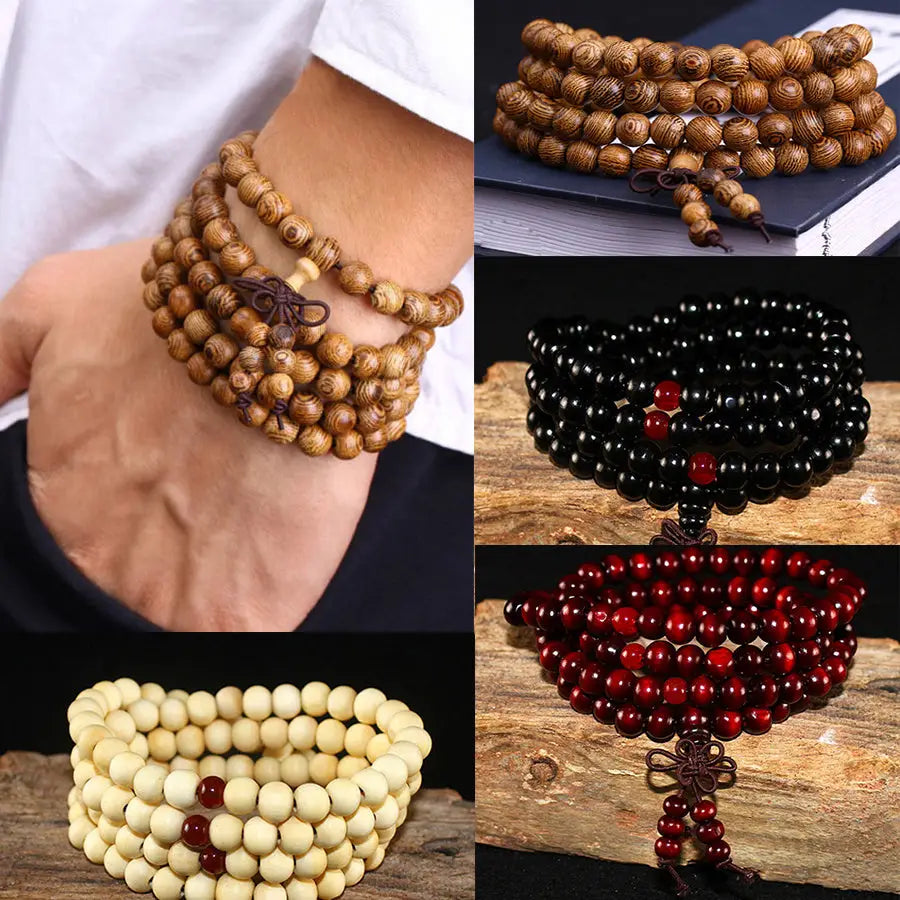 Beaded Knot black ebony Men Bracelets Bangles - BRO Webshop