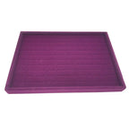 Flannel Jewelry Plate Ring Display Box Jewelry - BRO Webshop