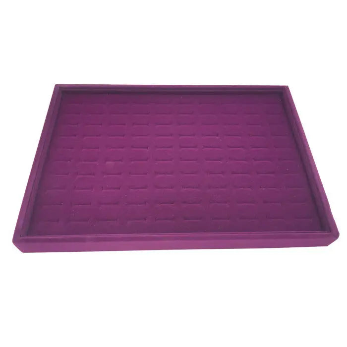 Flannel Jewelry Plate Ring Display Box Jewelry - BRO Webshop