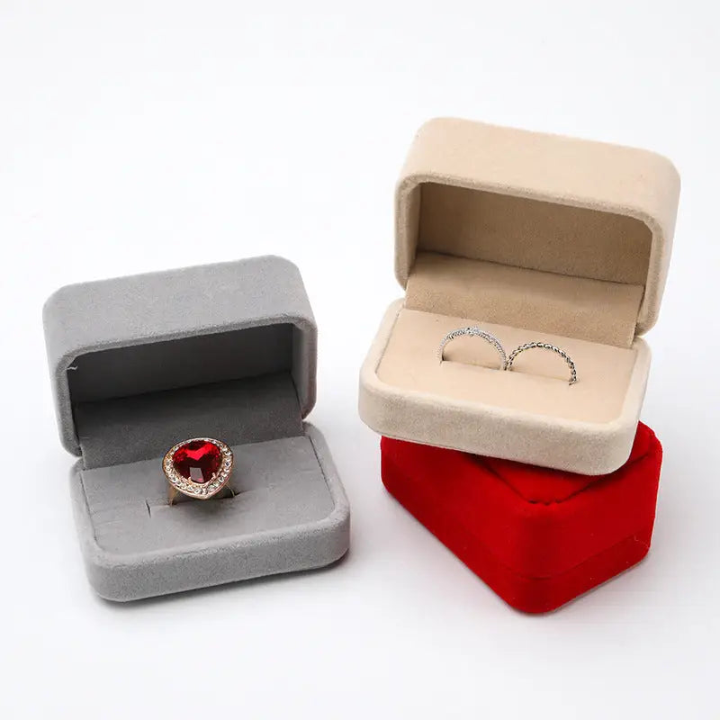 Jewelry Box Jewelry Box Flannelette Ring Box - BRO Webshop
