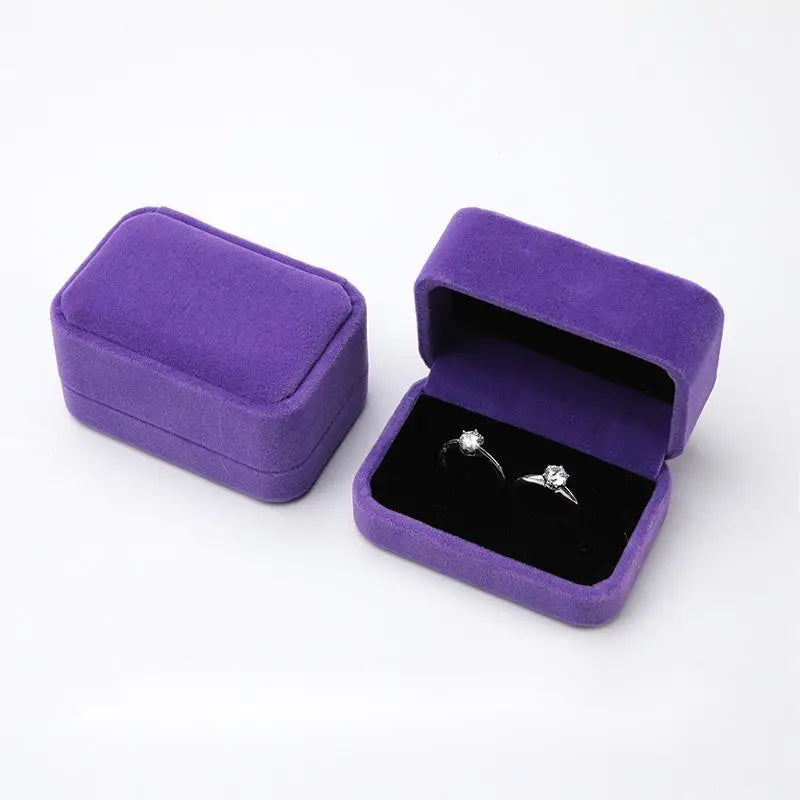 Jewelry Box Jewelry Box Flannelette Ring Box - BRO Webshop