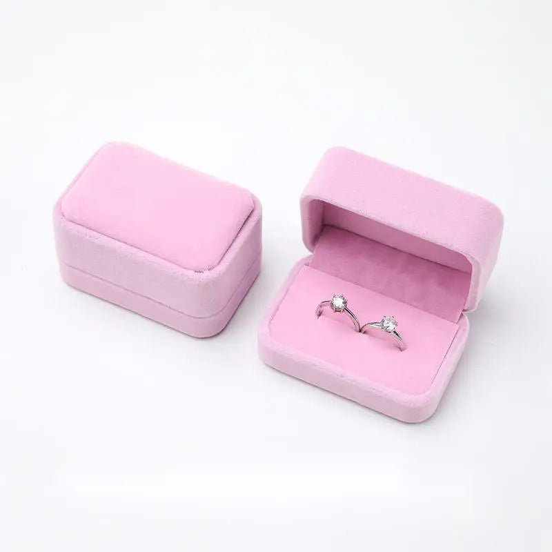 Jewelry Box Jewelry Box Flannelette Ring Box - BRO Webshop