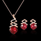 Jewelry Set Bridal Necklace Earrings Fashion Jewelry Set - BRO Webshop