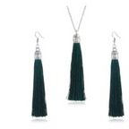LZHLQ Fashion Tassel Necklace Sets Trendy Women Sweater Chain Necklaces Accessories Set - BRO Webshop