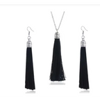 LZHLQ Fashion Tassel Necklace Sets Trendy Women Sweater Chain Necklaces Accessories Set - BRO Webshop