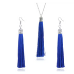 LZHLQ Fashion Tassel Necklace Sets Trendy Women Sweater Chain Necklaces Accessories Set - BRO Webshop