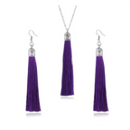 LZHLQ Fashion Tassel Necklace Sets Trendy Women Sweater Chain Necklaces Accessories Set - BRO Webshop