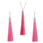 LZHLQ Fashion Tassel Necklace Sets Trendy Women Sweater Chain Necklaces Accessories Set - BRO Webshop