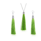 LZHLQ Fashion Tassel Necklace Sets Trendy Women Sweater Chain Necklaces Accessories Set - BRO Webshop