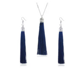 LZHLQ Fashion Tassel Necklace Sets Trendy Women Sweater Chain Necklaces Accessories Set - BRO Webshop