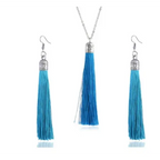LZHLQ Fashion Tassel Necklace Sets Trendy Women Sweater Chain Necklaces Accessories Set - BRO Webshop
