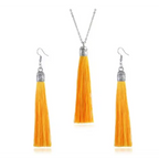 LZHLQ Fashion Tassel Necklace Sets Trendy Women Sweater Chain Necklaces Accessories Set - BRO Webshop