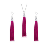 LZHLQ Fashion Tassel Necklace Sets Trendy Women Sweater Chain Necklaces Accessories Set - BRO Webshop