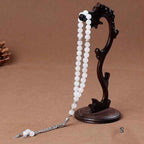 Moslim Tasbih Kralen 33 Agaat & Kristal – Natuursteen Dhikr Kralen