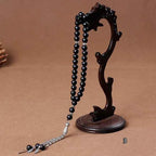 Moslim Tasbih Kralen 33 Agaat & Kristal – Natuursteen Dhikr Kralen