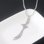 Muslim Imam Ali Sword Necklace Stainless Steel Pendant Necklace Religious Jewelry Gift - BRO Webshop