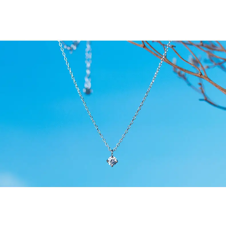 Necklace with Silver Necklace - BRO Webshop