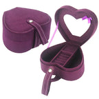 Portable Heart-Shaped Jewelry Storage Birthday Gift Jewelry Box - BRO Webshop