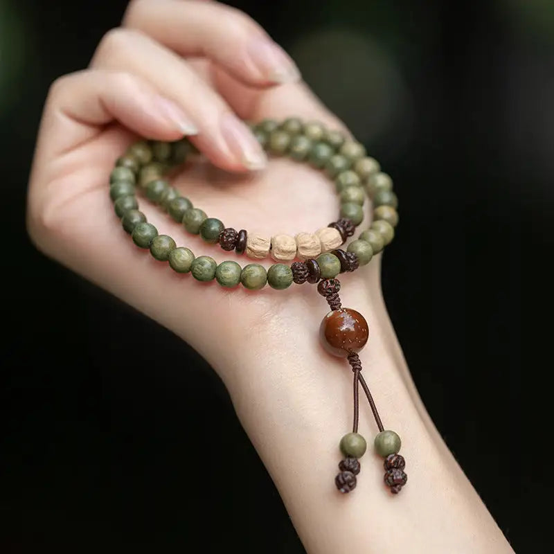 Sandalwood Prayer Beads Bracelet For Women - BRO Webshop