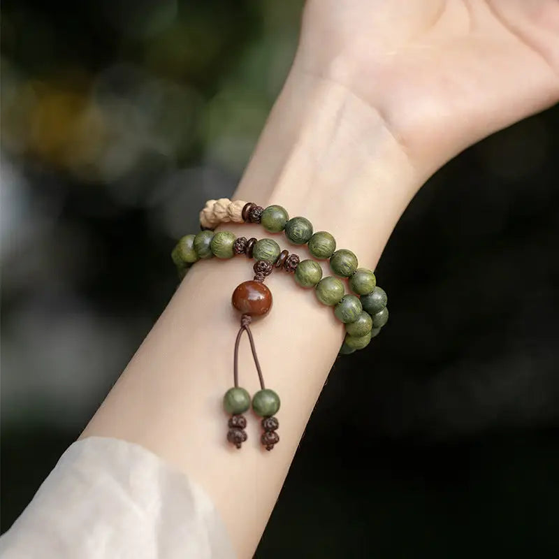 Sandalwood Prayer Beads Bracelet For Women - BRO Webshop