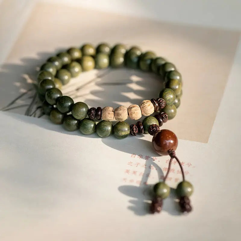 Sandalwood Prayer Beads Bracelet For Women - BRO Webshop