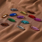 Premium Hijab Spelden Set - 8 Stuks Ovaal Neutrale Mix