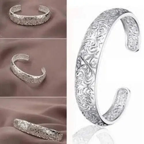 Swirling Hollow Bangle - BRO Webshop