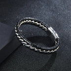 Woven leather bracelets for men - BRO Webshop